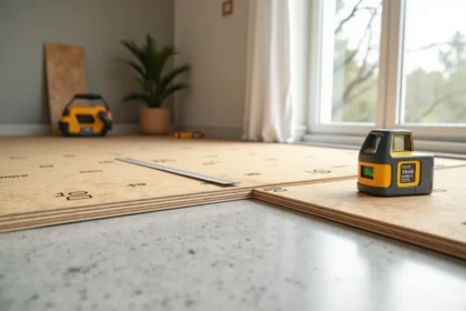Jak wyrównać podłogę pod panele bez wylewki? Przewodnik krok po kroku