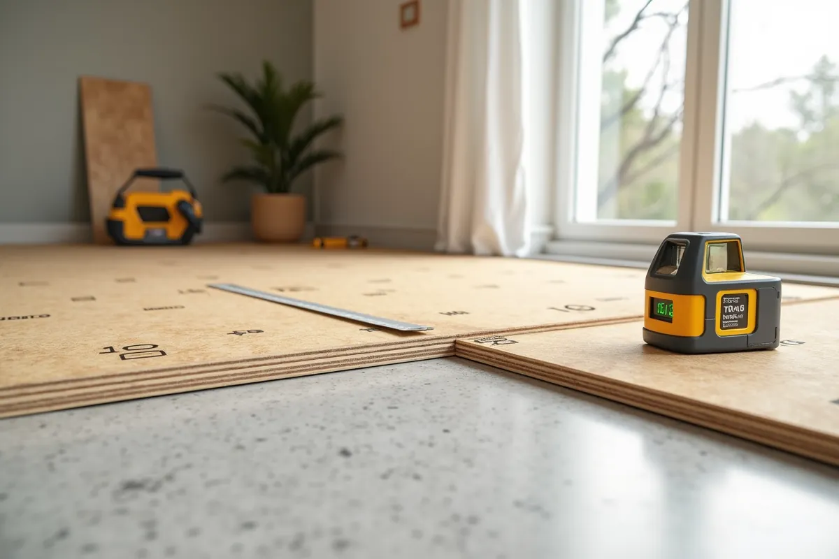 Jak wyrównać podłogę pod panele bez wylewki? Przewodnik krok po kroku